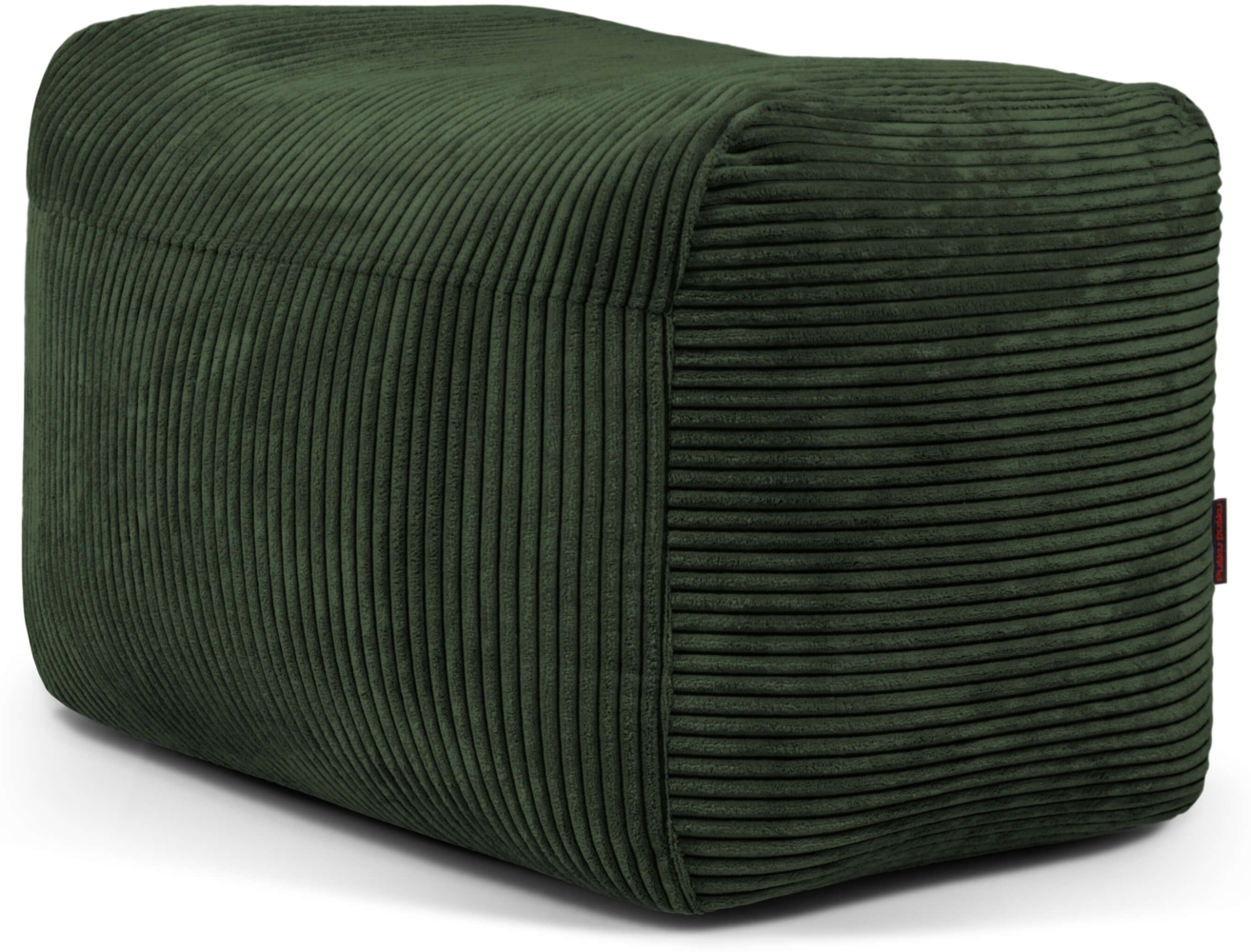 Sitzsack ‘Pouf Plus 70‘, Bezugstoff - Waves, 100% Polyester, Forest, 45x60x70 cm cm. Bild 1