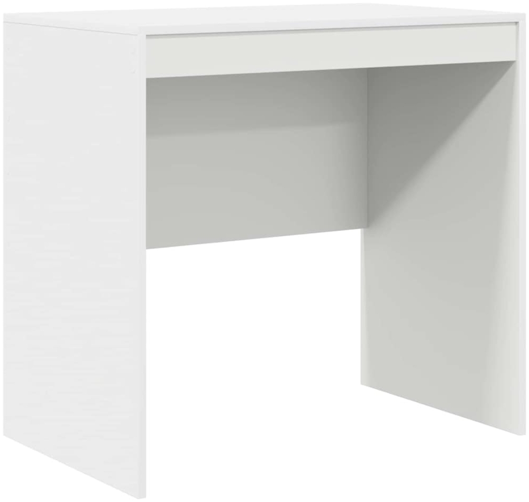 vidaXL Schreibtisch Weiß 80 x 50 x 76 cm 869426 Bild 1