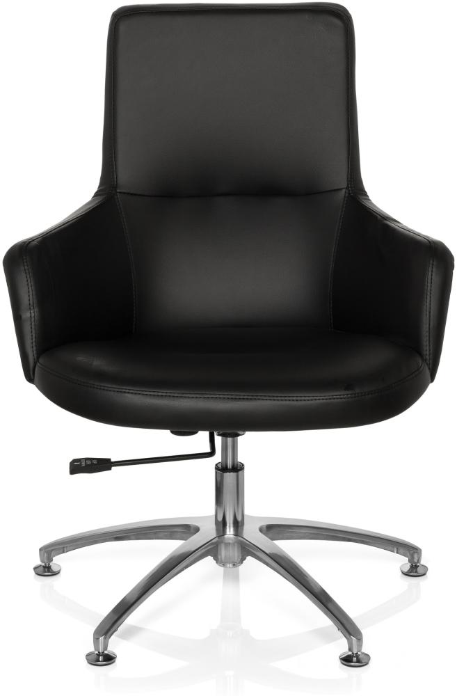 hjh OFFICE Loungesessel SHAKE 300 Kunstleder Schwarz Bild 1