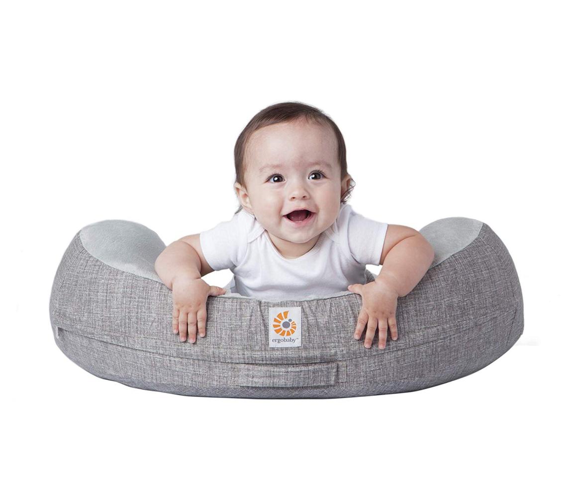 Ergobaby Natural Curve Stillkissen grau Bild 1