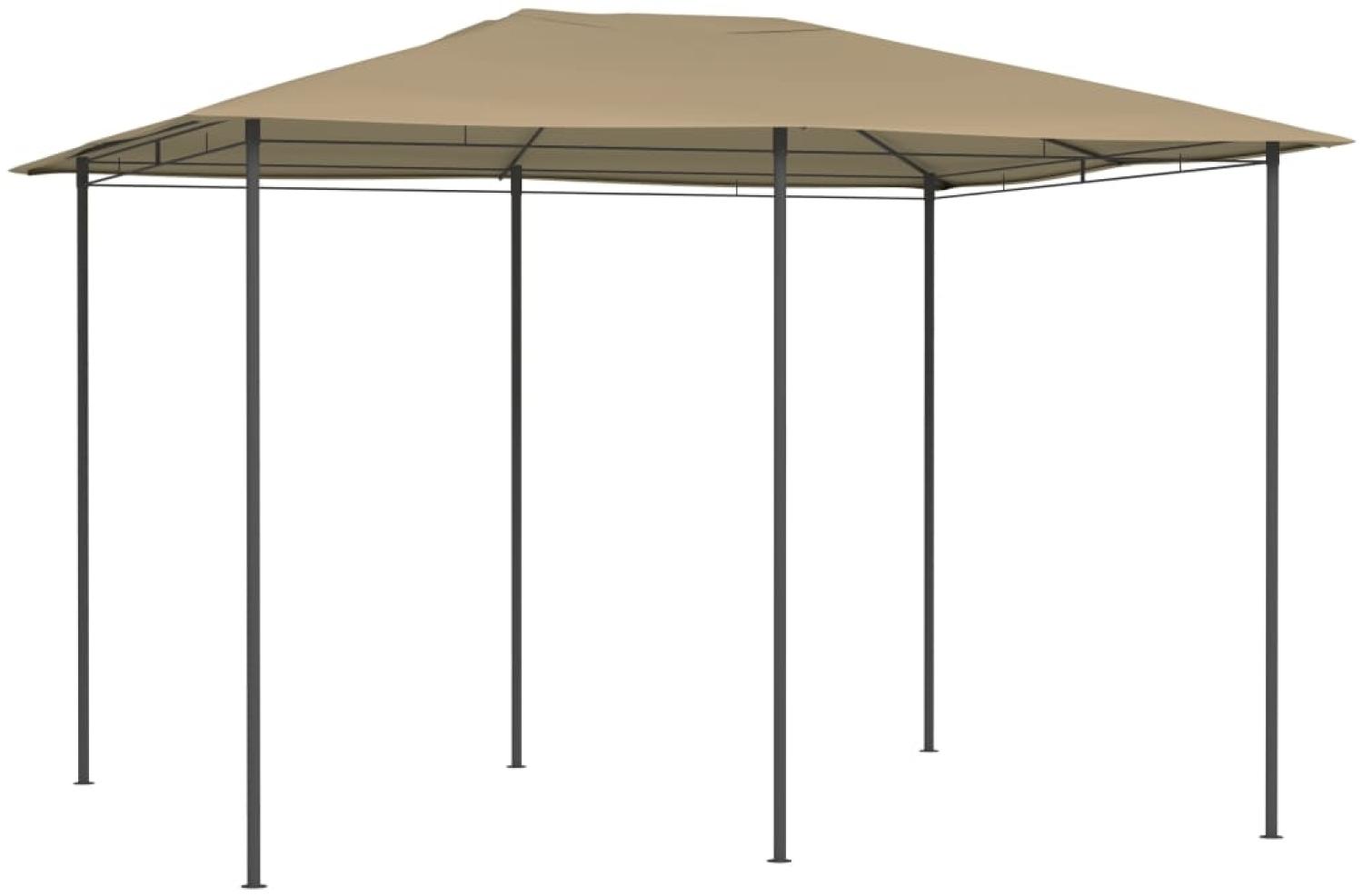 vidaXL Pavillon 3x4x2,6 m Taupe 160 g/m² 313615 Bild 1