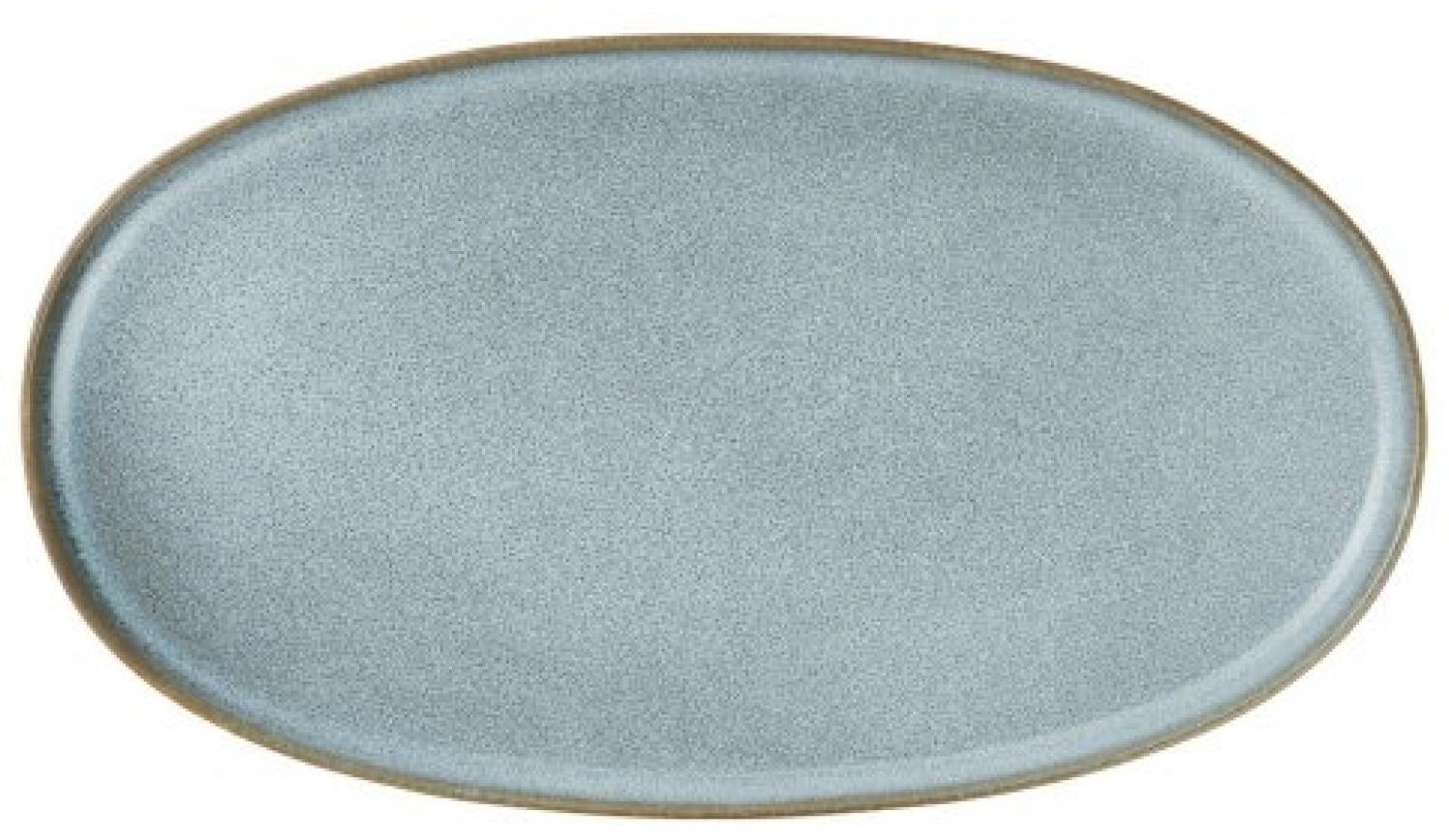 Asa Servierplatte Saisons Denim Oval Grau-Blau (28,5cm) 27200118 Bild 1