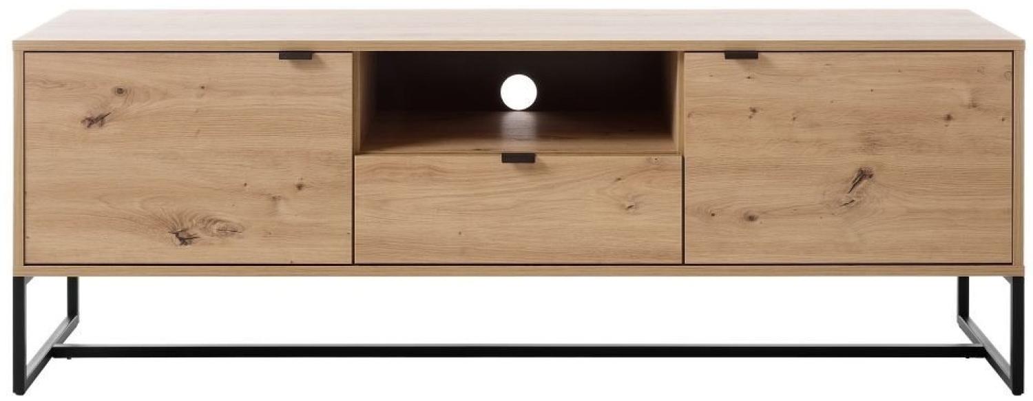 MOEBLO TV-Board KERI KRTV153 (Schrank mit Schublade und 2 Türen, für Wohnzimmer Lowboard für Fernseher Fernseherschrank Board Kommode), (BxHxT): 153x54x39 cm Bild 1