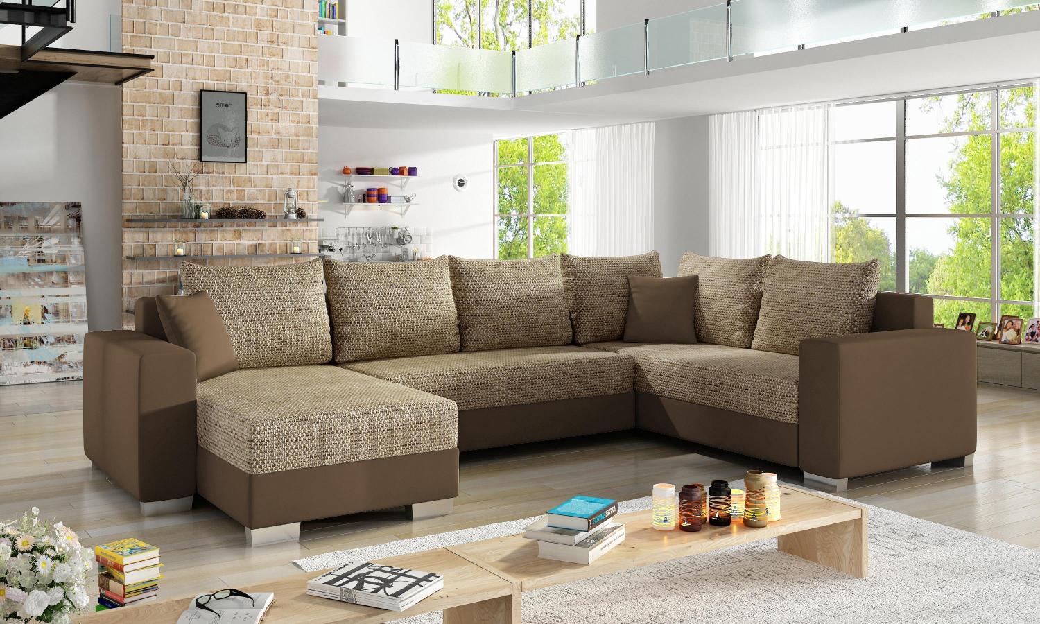 Wohnideebilder Marco Beige Ecksofas & Eckcouches Mc_14 Bild 1