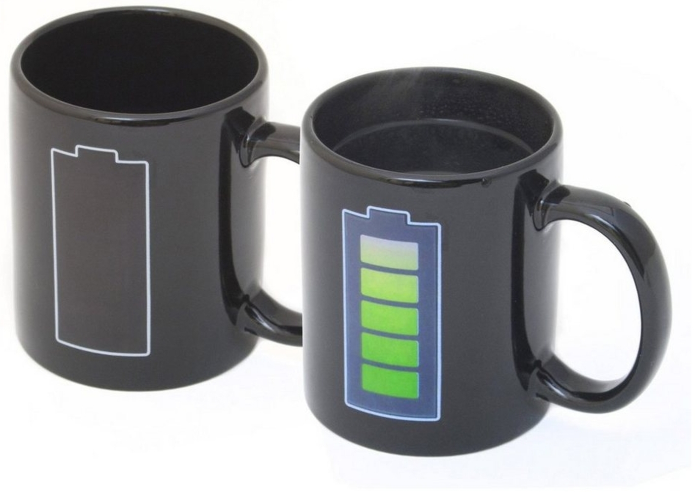 Goods+Gadgets Tasse wärmeempfindlicher Retro Kaffeebecher, Animierte Tee Tasse Kaffeetasse Bild 1