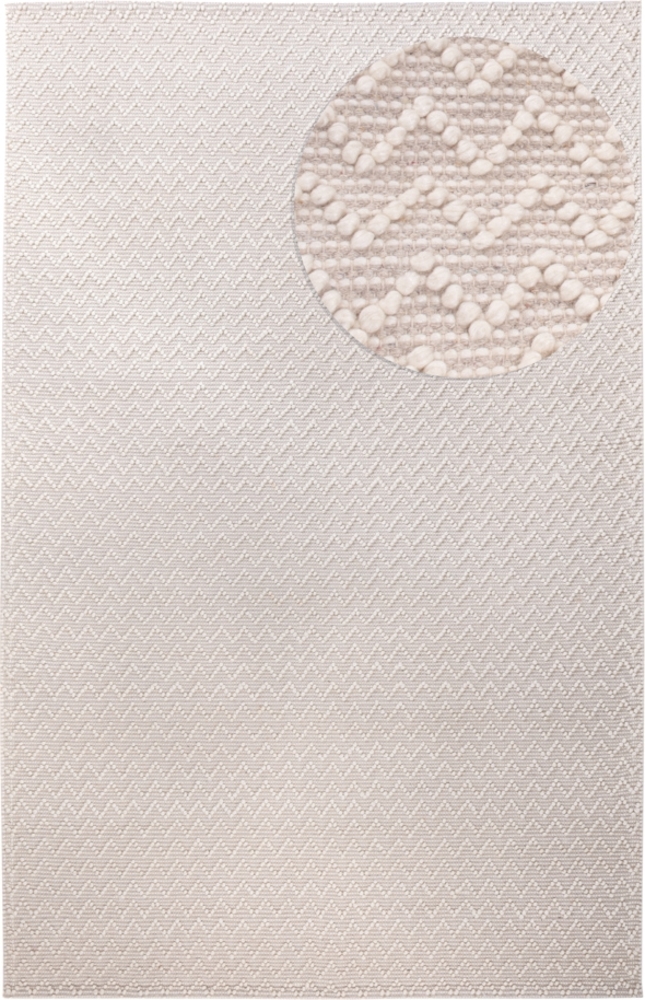 Morgenland Wollteppich - Pure Cloud - rechteckig Bild 1