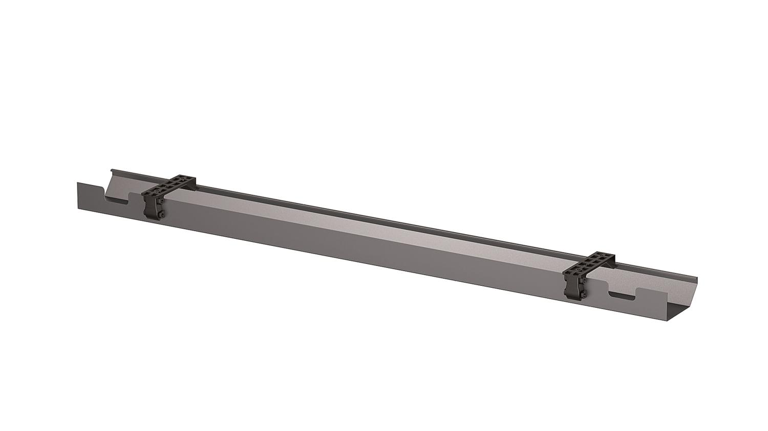 Cito Kabelkanal für Schreibtisch B 2200 mm, Farbe anthrazitgrau Bild 1