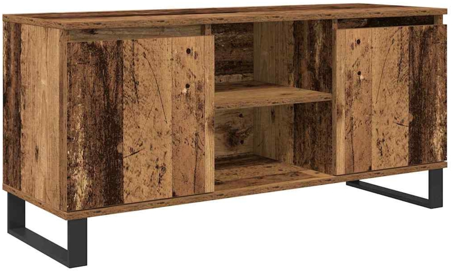 vidaXL TV-Schränk Altholz 104 x 35 x 50 cm Holzwerkstoff 881935 Bild 1
