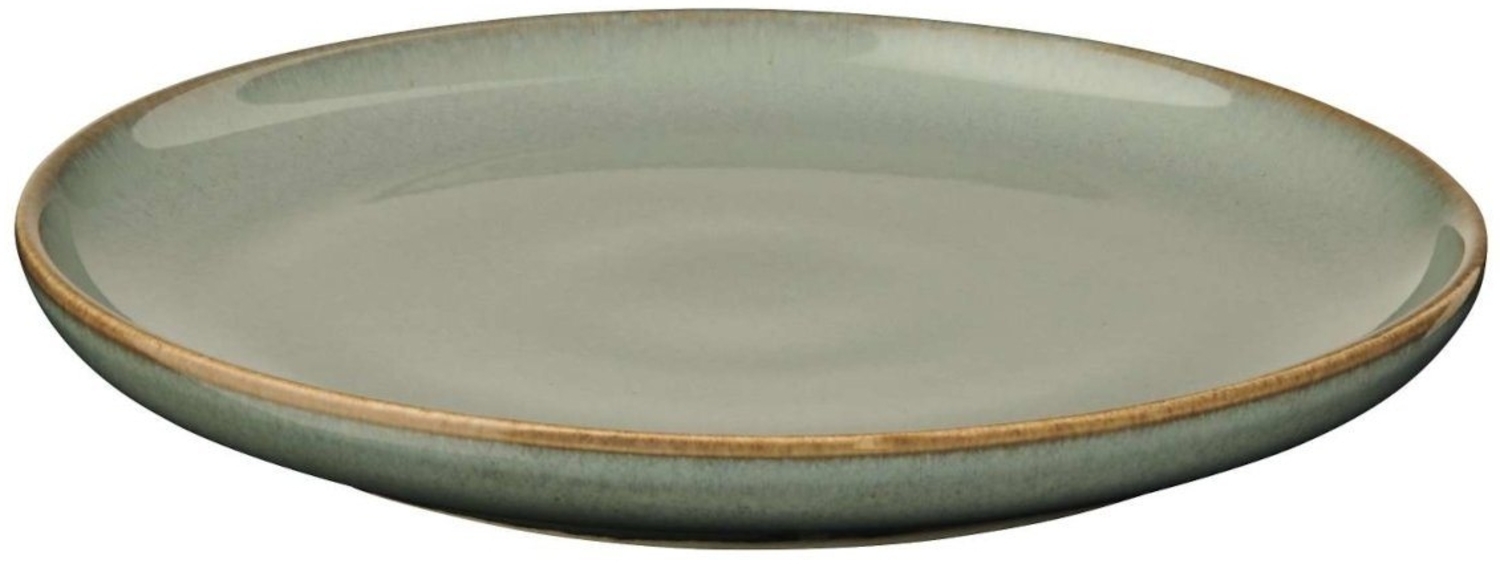 ASA Selection saisons eucalyptus Brotteller, Brot Teller, Frühstücksteller, Kuchenteller, Steinzeug, Grün, Ø 14. 5 cm, 27131175 Bild 1