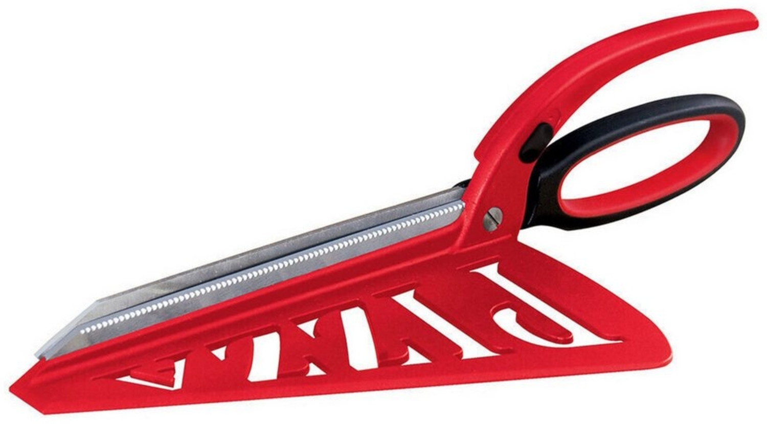 Winkee Pizzaschneider Design Pizzaschere mit Servierfläche Bild 1