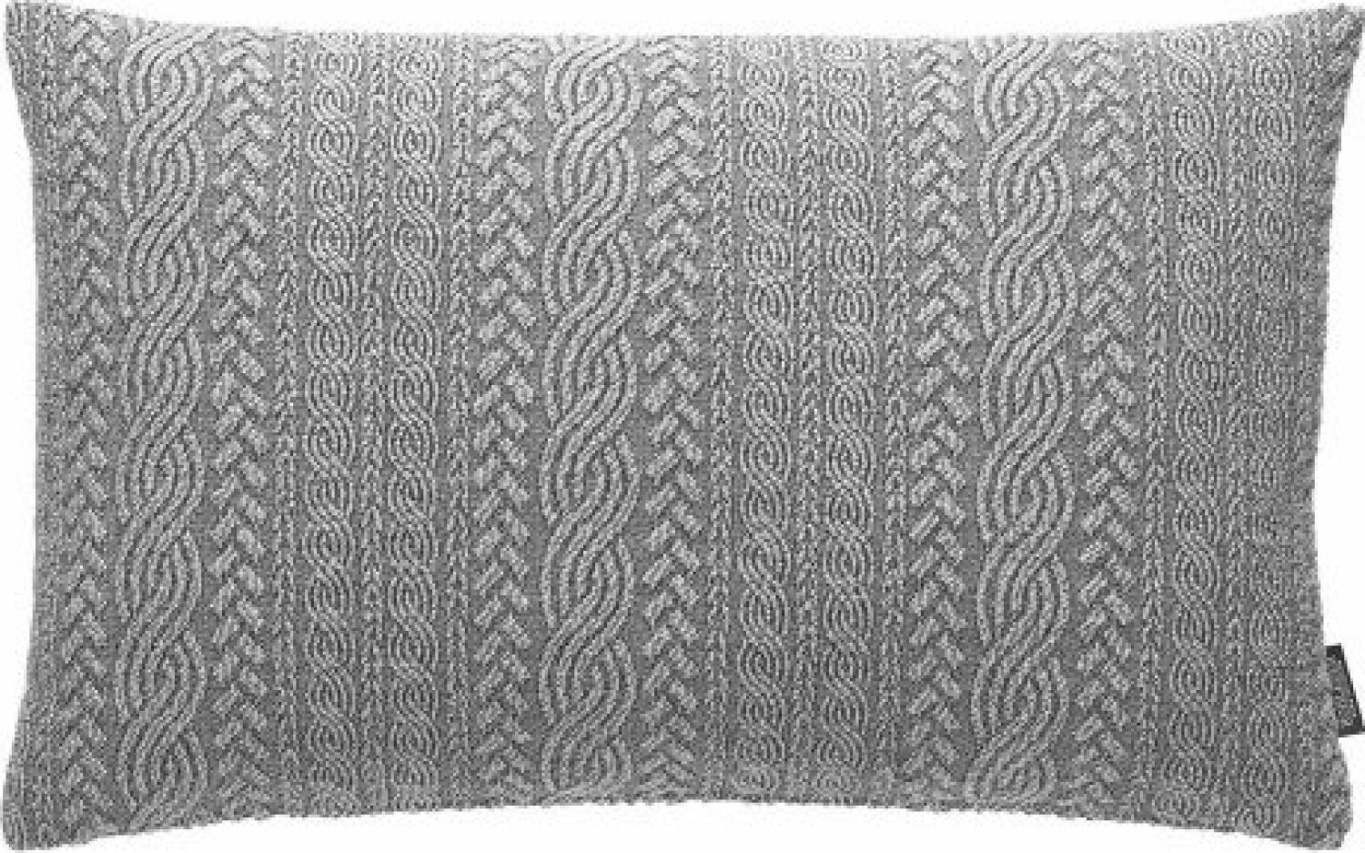 Rohleder Kissenhülle Chalet Knit Grey (60x40cm) 22964-0080-060040-01 Bild 1