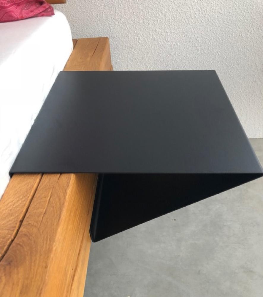 Nachttisch 30x13cm 'Theresa' Metall schwarz Bild 1