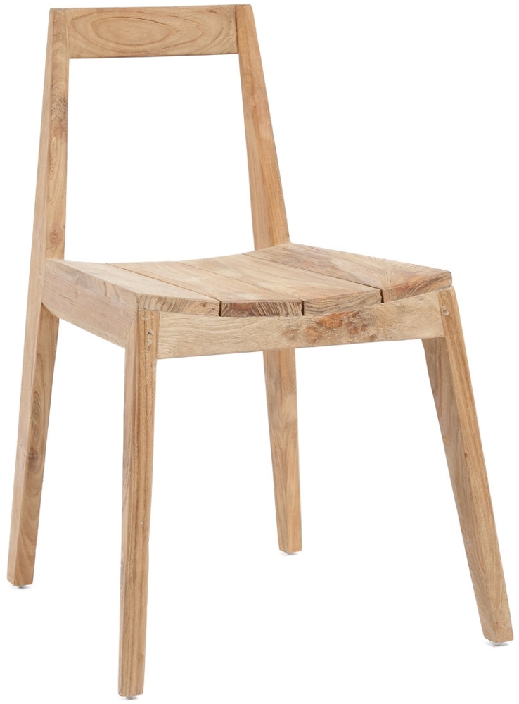 Der Paxi Esszimmerstuhl - Natur - Im Freien - Natürlich - 53x55x79cm Bild 1