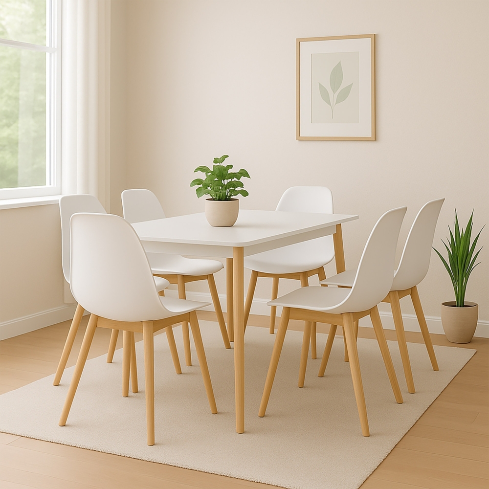 Raburg Esszimmerstuhl Schalenstuhl, Küchenstuhl im Set, Lino Bild 1