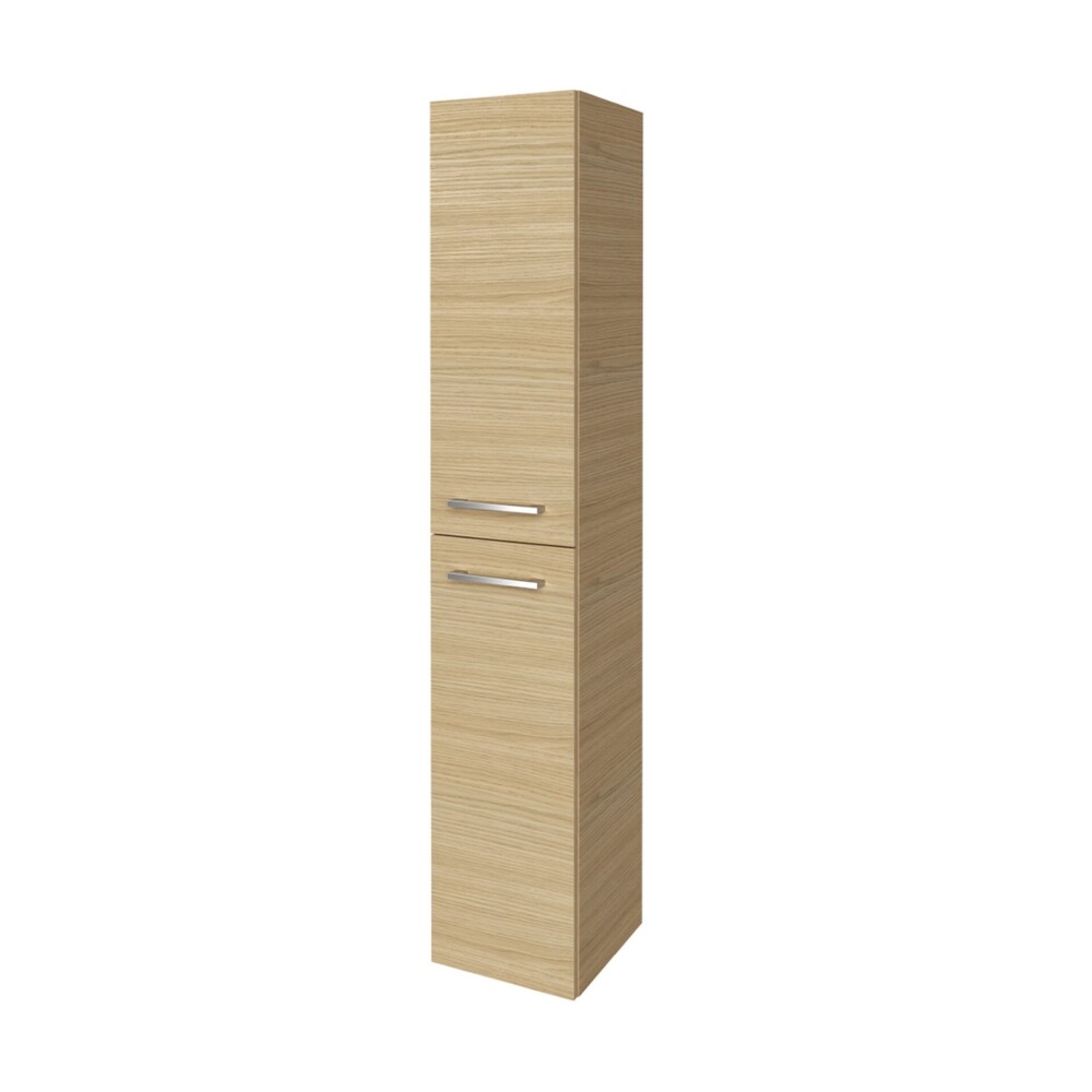 Fackelmann B.STYLE Hochschrank links, 30 cm breit, Braun Bild 1