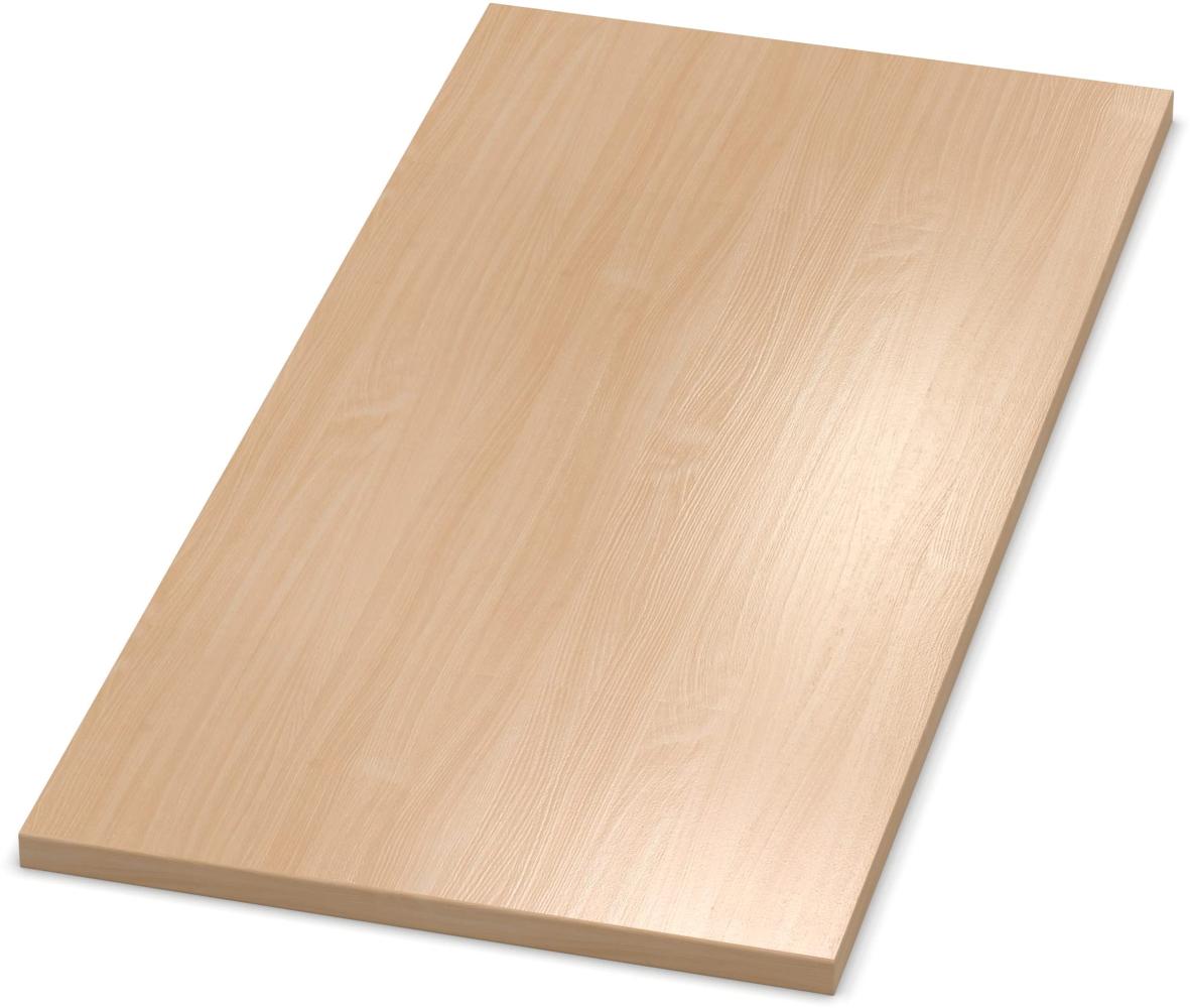 AUPROTEC Tischplatte 19mm Buche 900 x 900 mm Holzplatte Dekor Spanplatte mit Umleimer ABS Kante Auswahl: 90 x 90 cm Bild 1