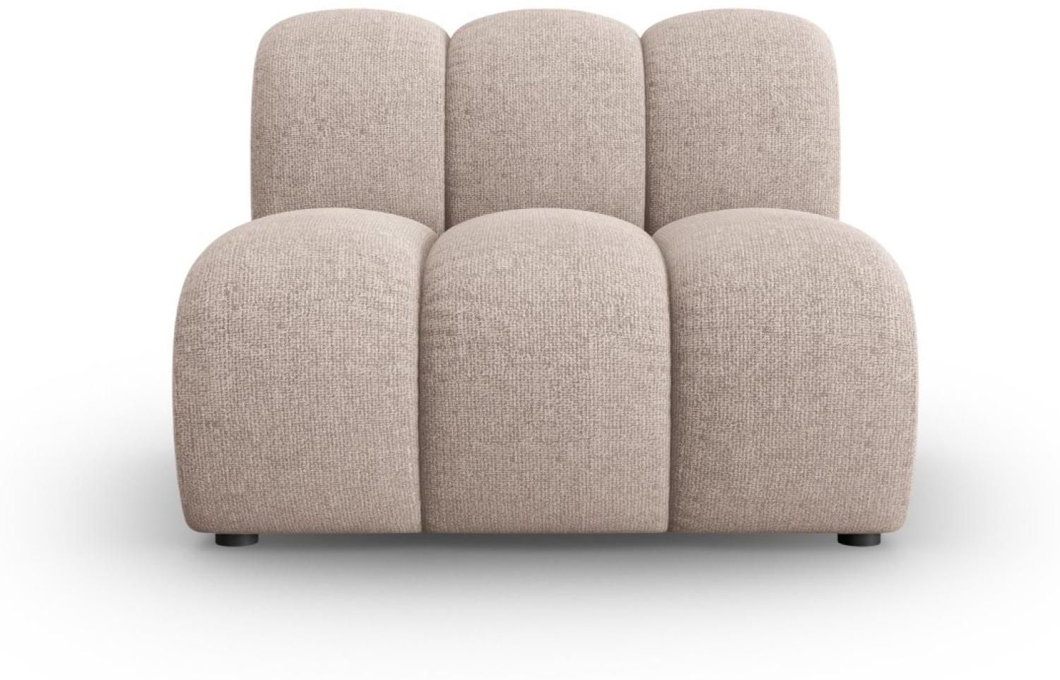 Micadoni Modul Armlos Lupine 1-Sitzer Chenille Beige Bild 1