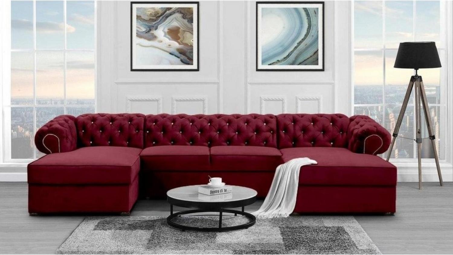 Beautysofa Ecksofa Chester Die Lieferung beinhaltet die Lieferung in die Wohnung Bild 1