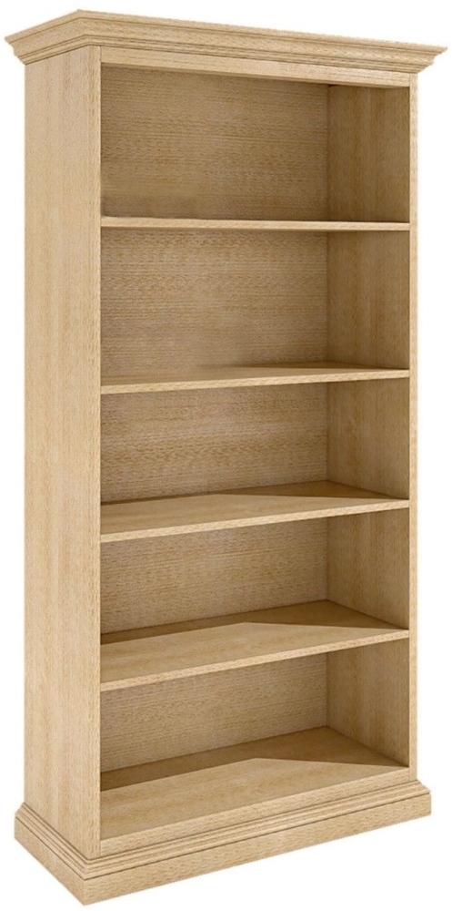 Bücherregal 'Duett', 112x212 cm, Regal-Schrank mit 4 Regalfächern, Pinie massiv, Pinie karamell Bild 1