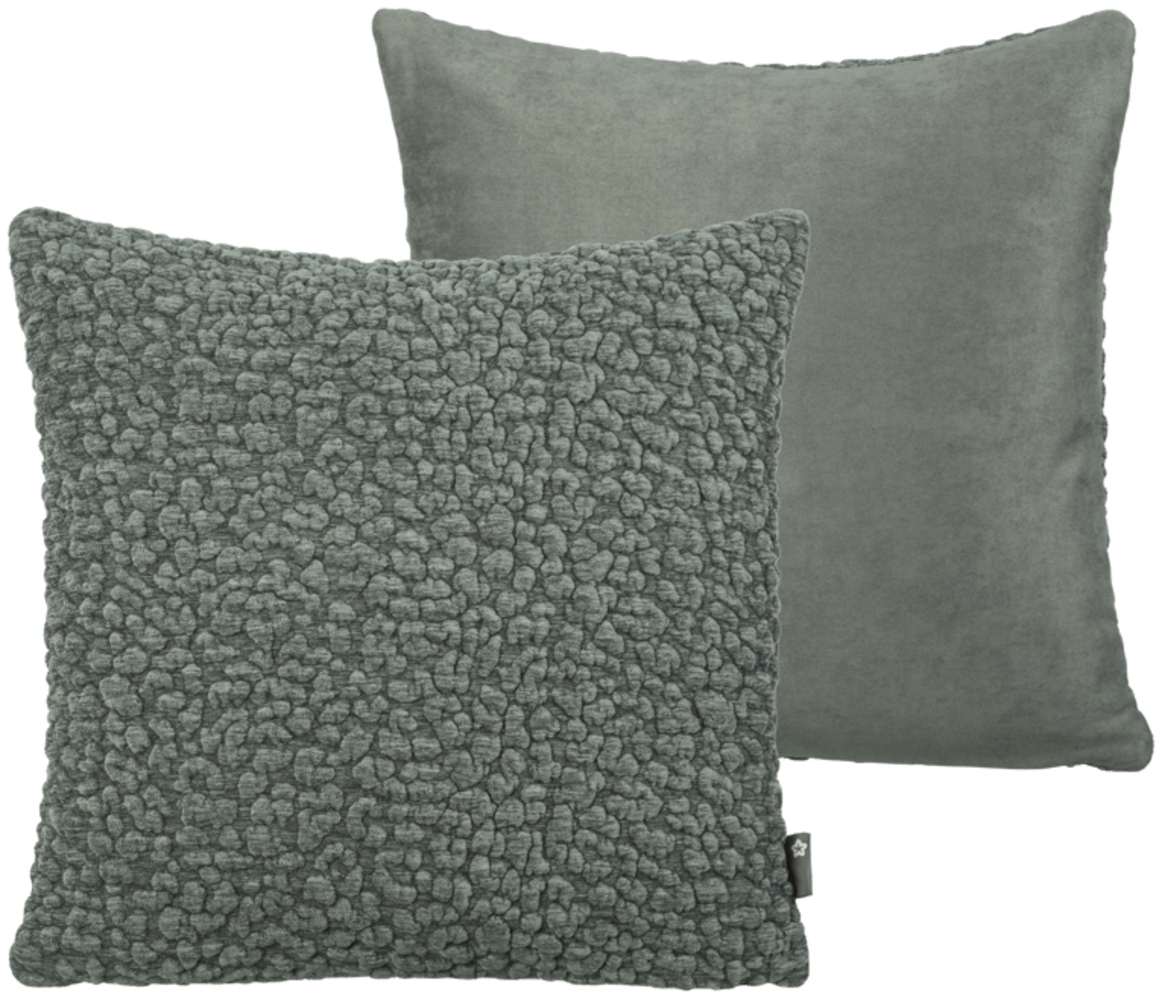 Pichler Kissenhülle 45x45 cm Jasper-K grey 100% PES Bild 1