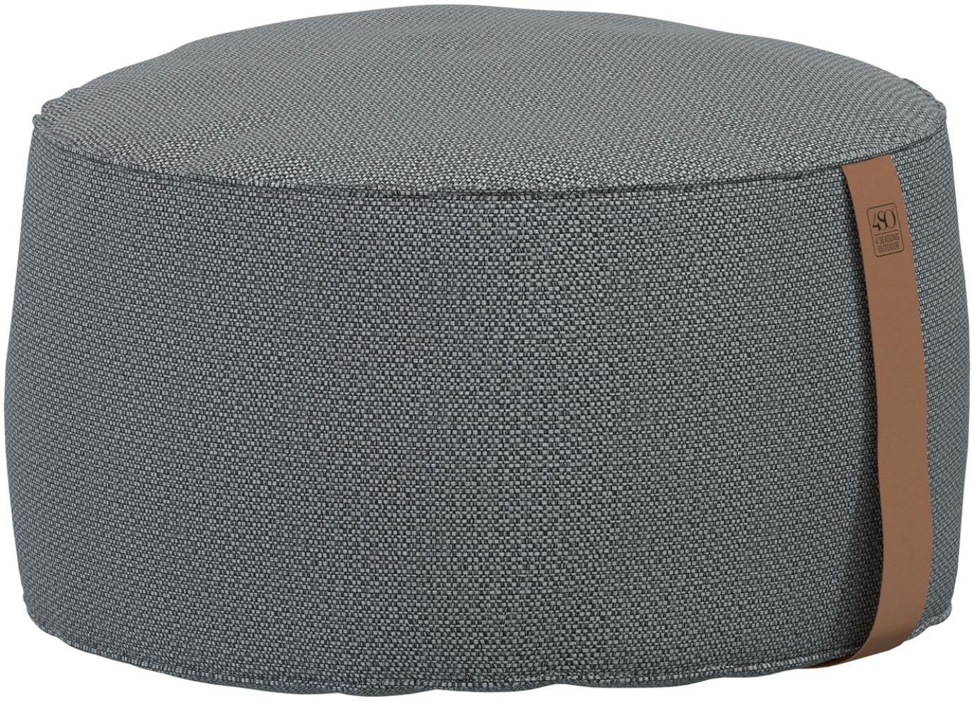 4Seasons Pouf Hocker/Beistelltisch 72x38 cm/Anthracite Bild 1