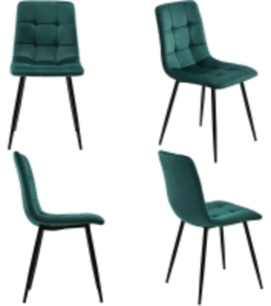 ComfortXL Esszimmerstuhl M1590, Holzwerkstoff, Grau, 44x86x46cm Bild 1