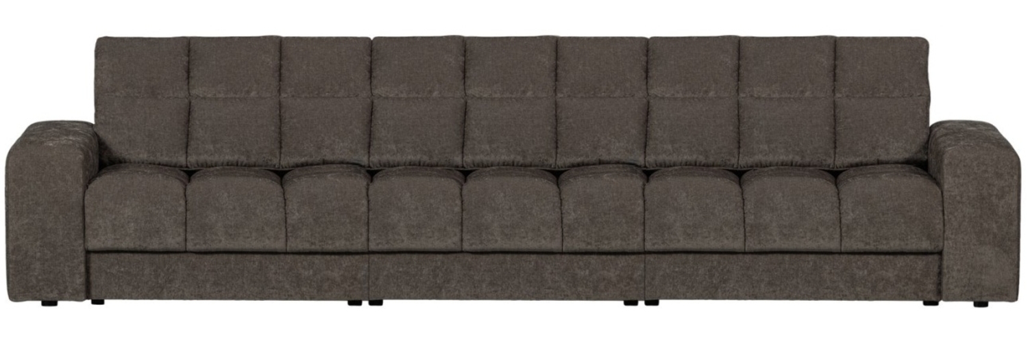 Sofa Date 3-Sitzer aus Webstoff, Grau Bild 1