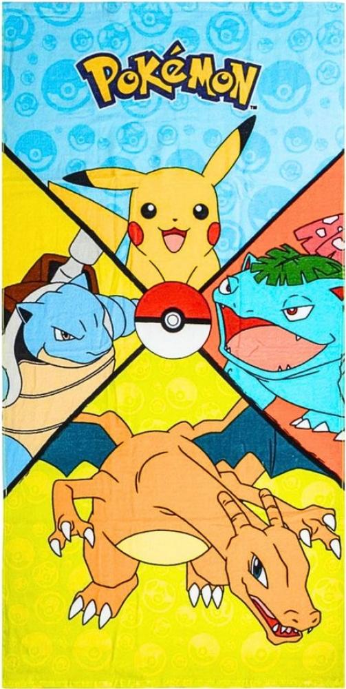 POKÉMON Badetuch, Baumwolle, Kinder Strandtuch 70 x 140 cm Bild 1