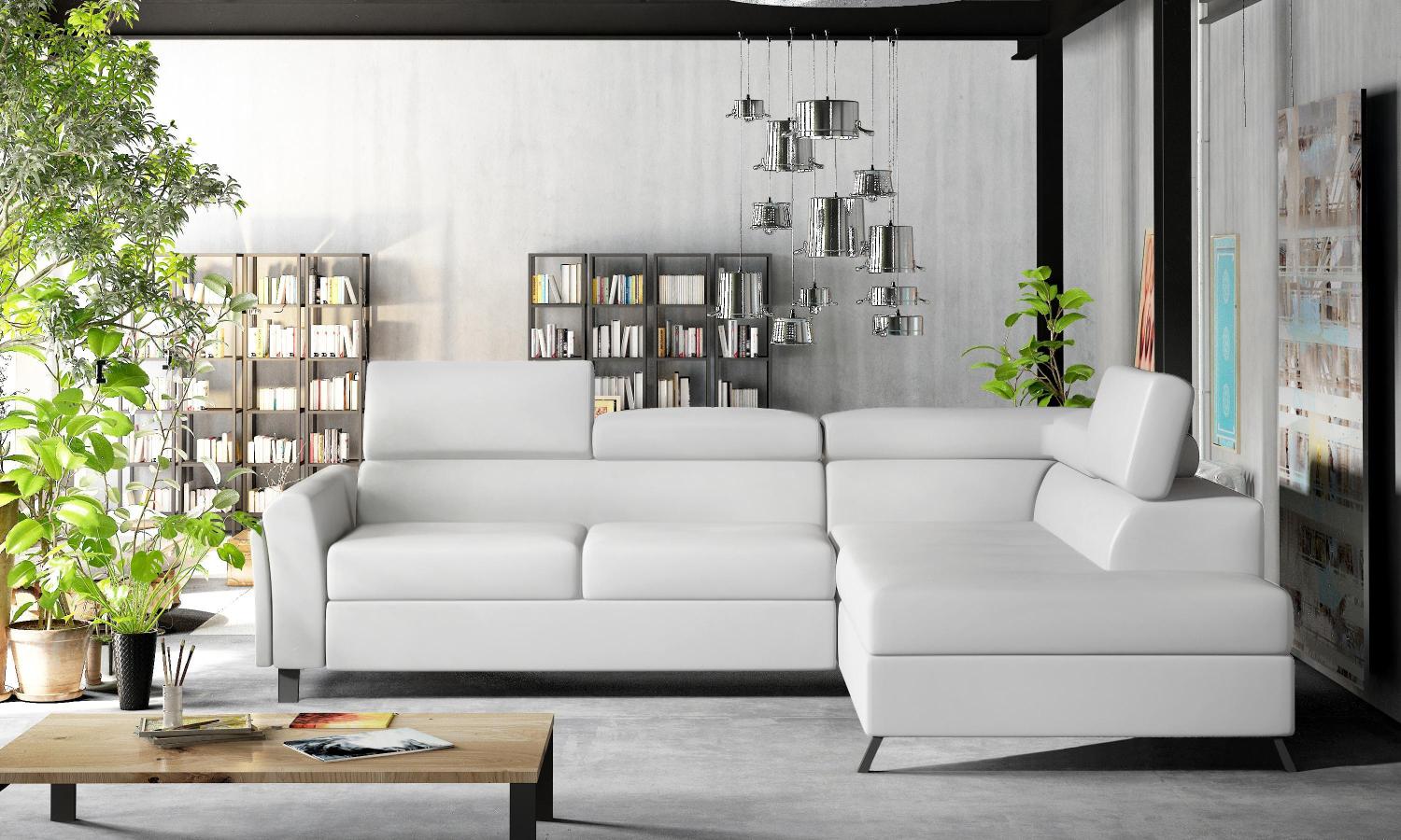 Wohnideebilder Kairos Weiss Ecksofas & Eckcouches Kr_25 Bild 1