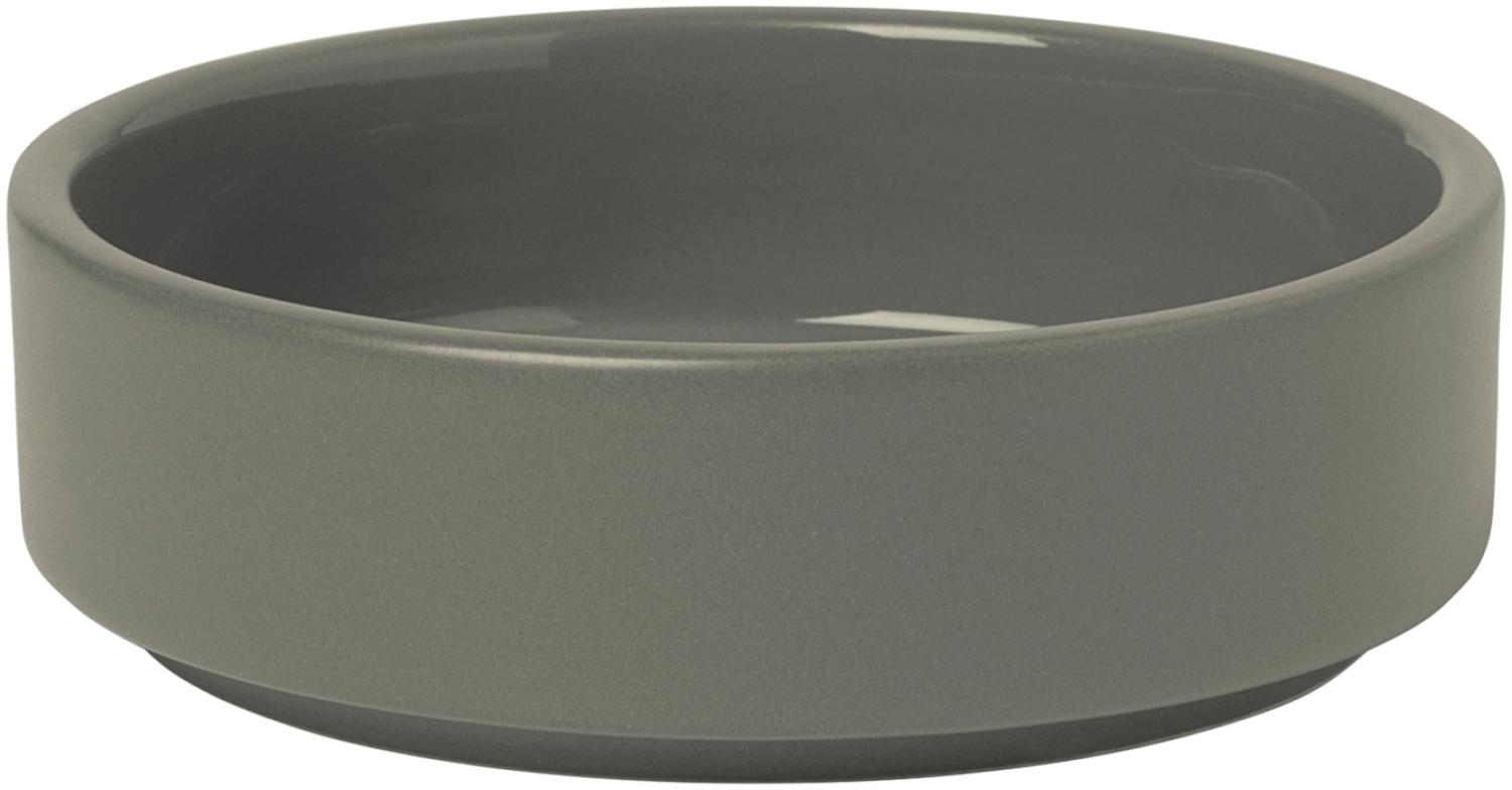 Blomus Pilar Schale, Schälchen, Schüssel, Bowl, Geschirr, Keramik, Pewter, 10 cm, 63987 Bild 1