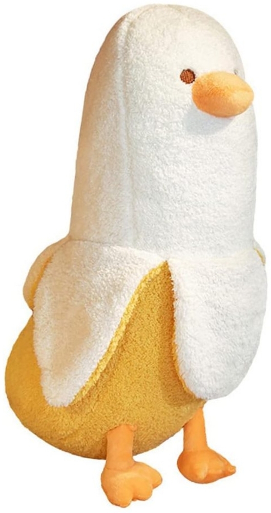 NUODWELL Babykissen Plüschtier Banane Ente Stofftier,Kawaii Ente Plüsch,Banane Kuscheltier Bild 1