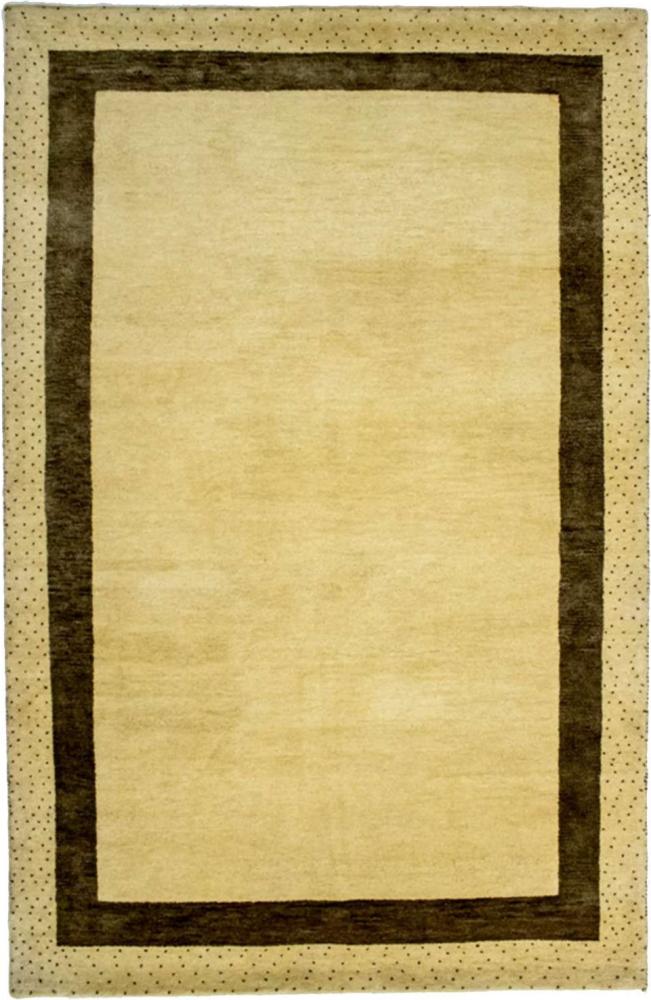 Gabbeh Teppich - Loribaft - 184 x 122 cm - beige Bild 1