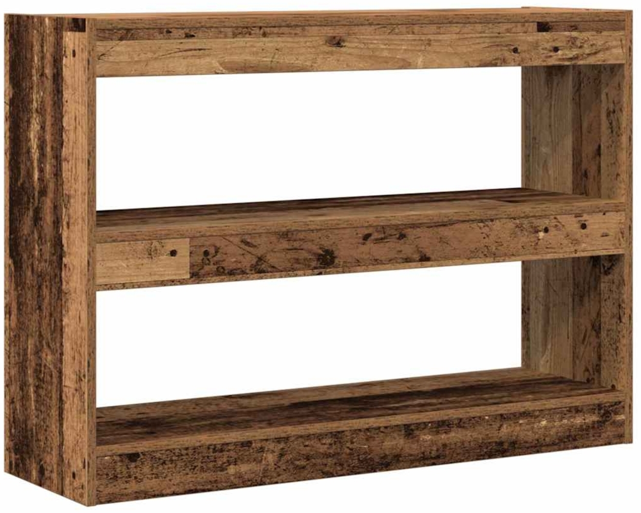 vidaXL Bücherregal Altholz 100 x 30 x 72 cm Holzwerkstoff 862721 Bild 1