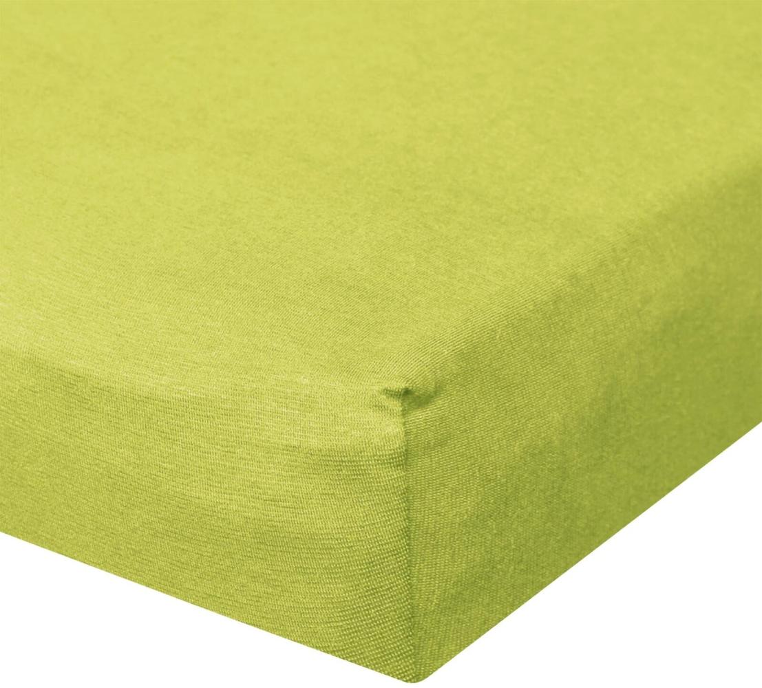 BettwarenShop Jersey Spannbetttuch Ultra-Stretch|200x220 - 220x240 cm| lind Bild 1