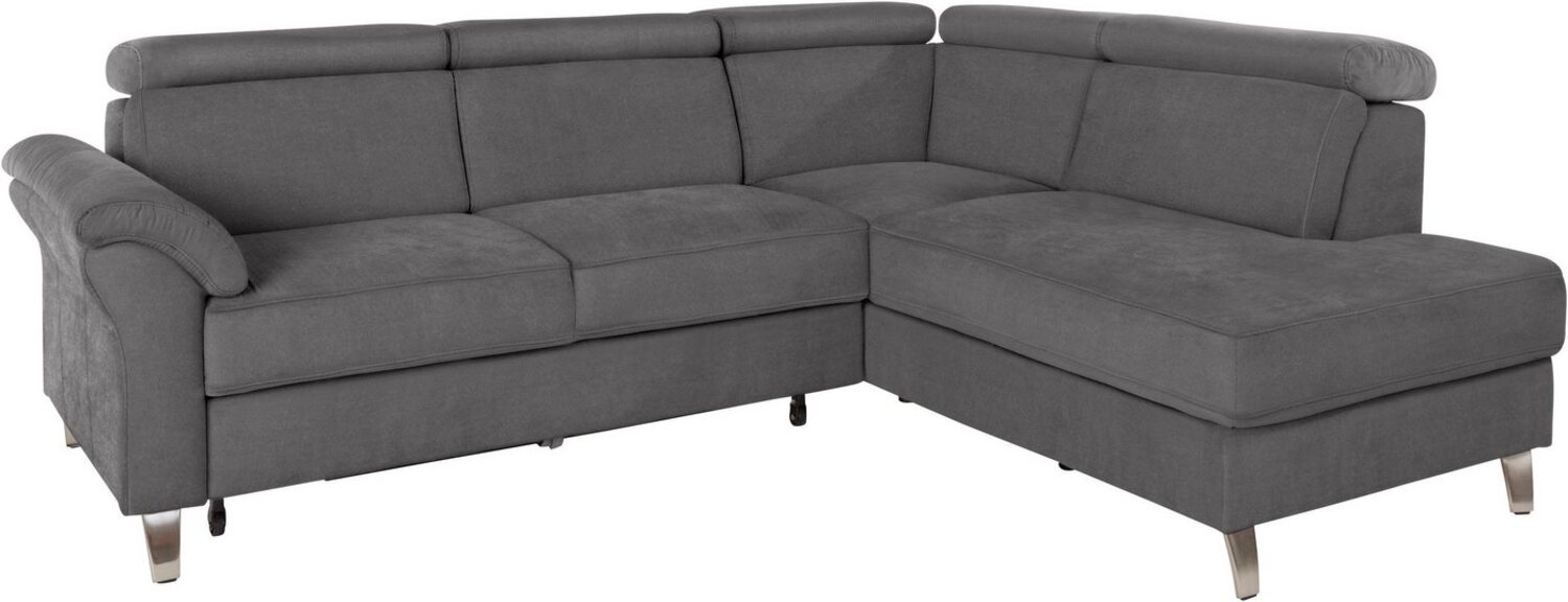 sit&more Ecksofa Arngast L-Form, inklusive Kopfteilverstellung und Federkern Bild 1