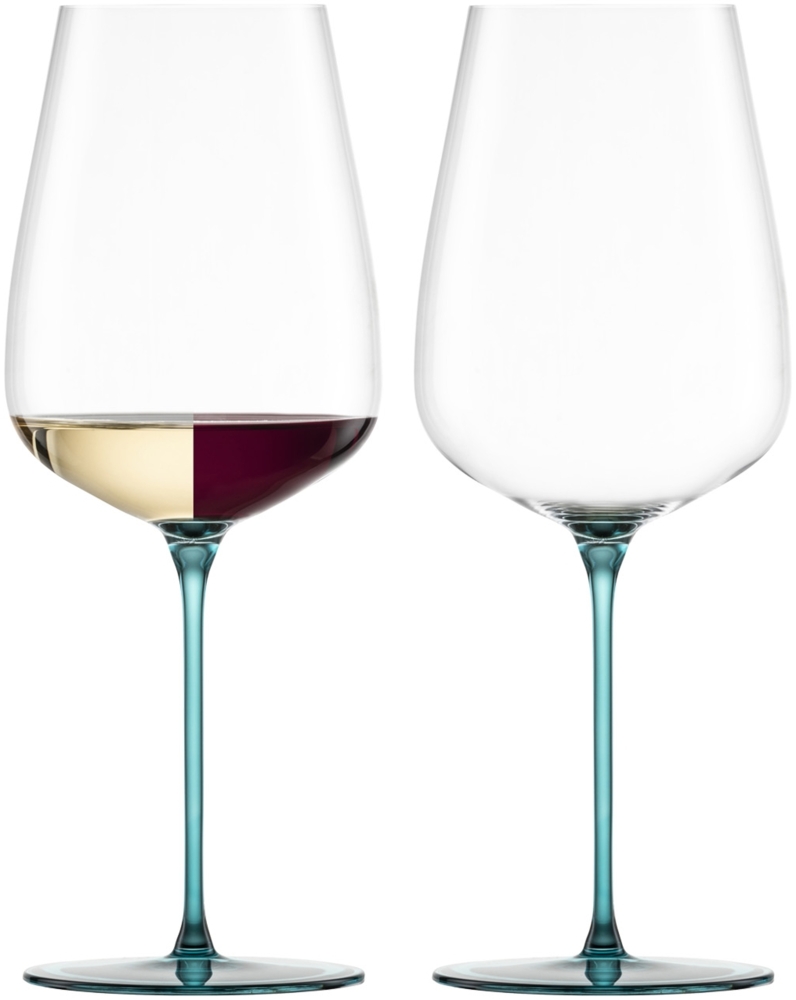 Eisch Inspire SensisPlus Allroundgläser Kraftvoll & Reichhaltig 740 ml 2er Set Aqua Bild 1
