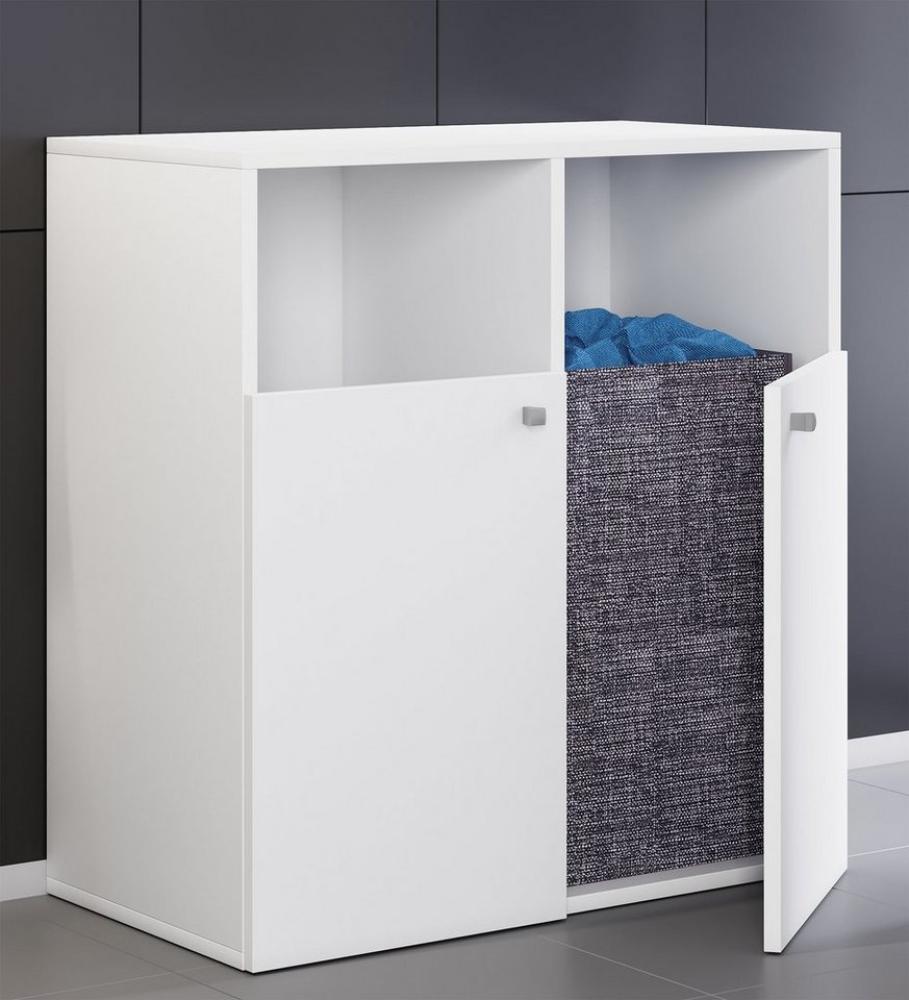 VCM Hochschrank Wäscheschrank Wäschetruhe Wäschebox Dreso L 2-f (1-St) Bild 1