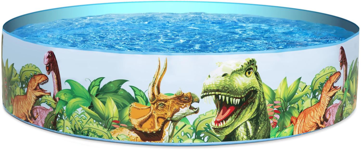 Fill 'N Fun Planschbecken Dino, Ø 183 x 38 cm Bild 1