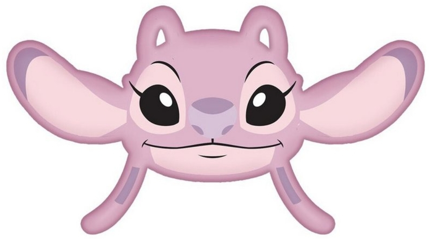 Lilo & Stitch Kissen – Angel Pink Dekokissen in 3D-Optik für Sofa & Bett Bild 1