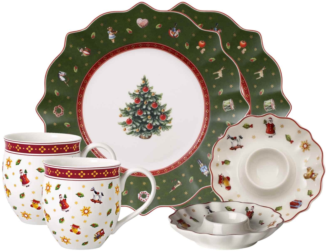 Villeroy & Boch Toy's Delight Frühstücks-Set 6-teilig grün Bild 1