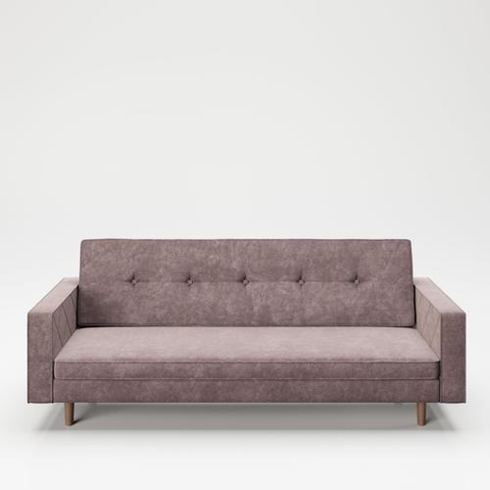 PLAYBOY HOME "SHIRLEY" Sofa mit Bettfunktion, Samtstoff Bild 1