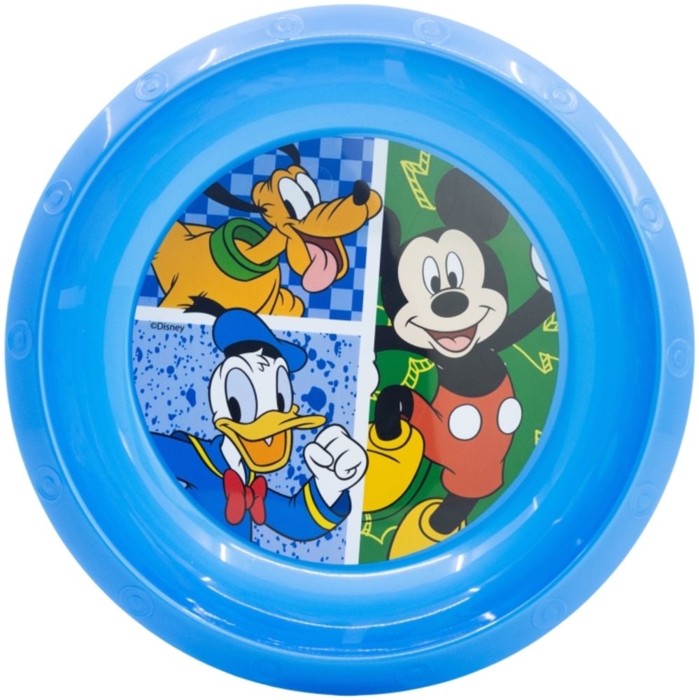 Disney Mickey Mouse Kinderteller – Bruchsicherer Essteller für Kinder mit Motivdesign Bild 1