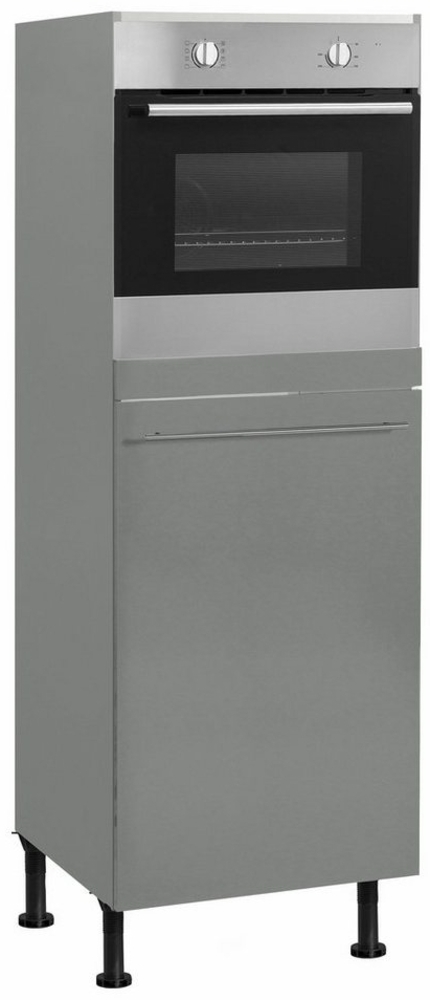 OPTIFIT Backofen/Kühlumbauschrank Bern 60 cm breit, 176 cm hoch, höhenverstellbare Stellfüße, mit Metallgriff Bild 1