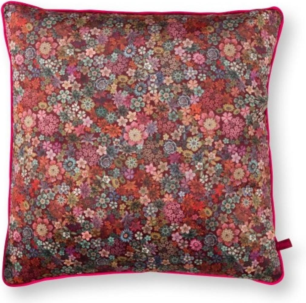 Pip Studio Zierkissen Home Decor Tutti i Fiori Rot (50x50cm) 51.040.373 Bild 1