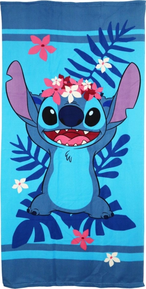 Disney Strandtuch Disney Lilo und Stitch Mikrofaser Badetuch XL 70x140 cm Bild 1