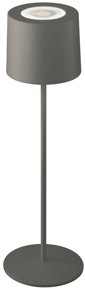 SCHÖNER WOHNEN-Kollektion LED Akku Tischleuchte Sun sandgrau RGBW 850233 Bild 1