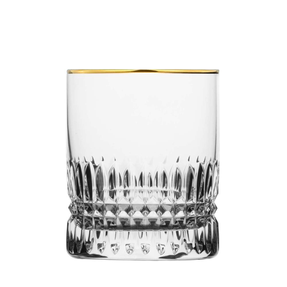 Whiskyglas Kristall Empire Gold clear (10 cm) Bild 1