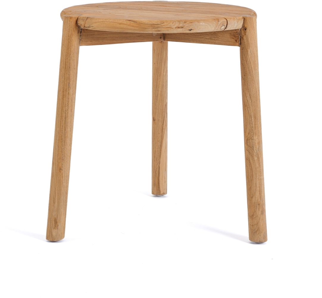 Der Gilimanuk Beistelltisch - Outdoor - Natürlich - 47x47x50cm Bild 1