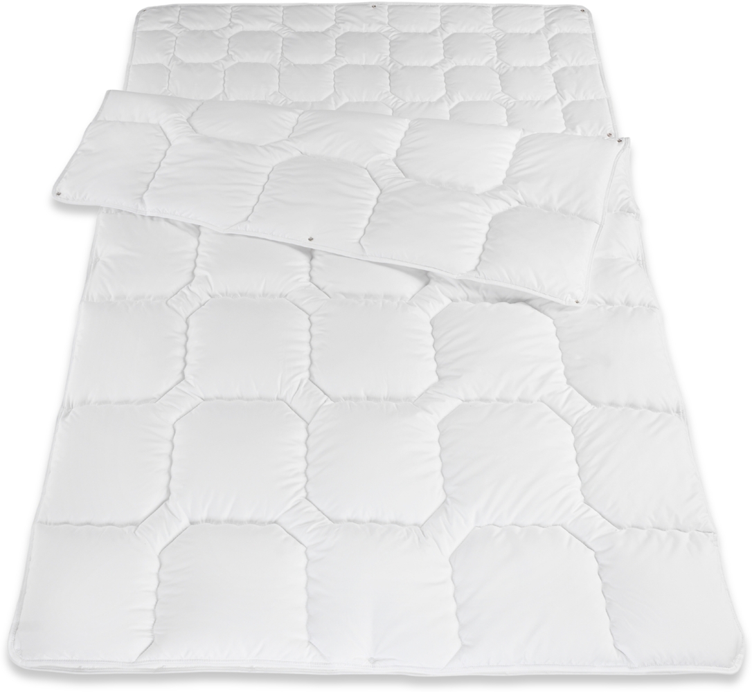 Traumhaft gut schlafen Softline - Steppbett, verschiedene Wärmestufen, Allergikergeeignet, Ausführung: Vierjahreszeiten-Steppbett, Größe: 135 x 200 cm Bild 1