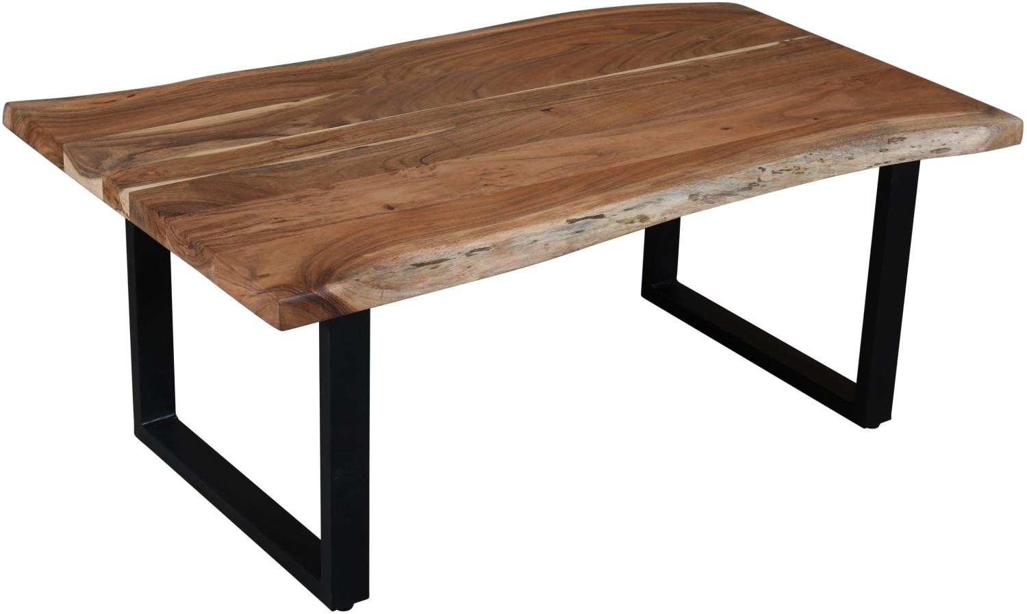 Couchtisch >Coffetable< in Akazie / schwarz - 110x45x65 (BxHxT) Bild 1